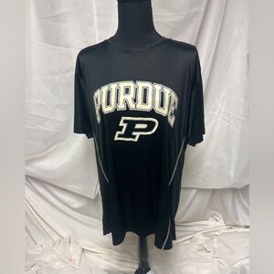 Pro Edge Black Purdue Short Sleeve Tee Men’s XL
